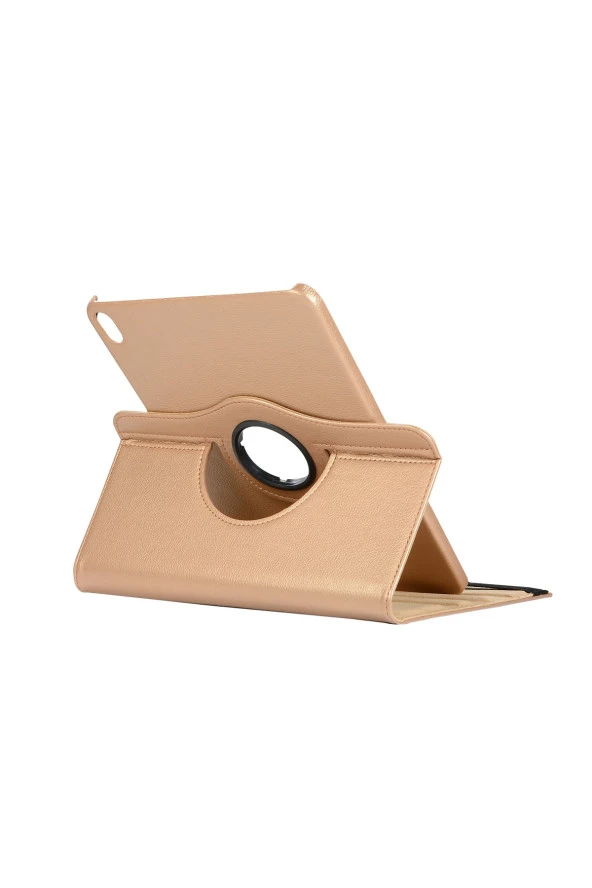 iPad 10.Nesil ile uyumlu Wi-Fi MPQ13TU/A 10.9 İnç Kılıf 360 Derece Dönerli Standlı Tablet Kılıf - Resim 4