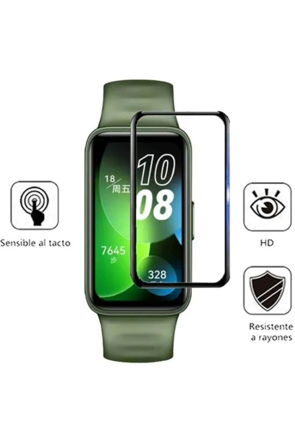 Huawei Band 8 İle Uyumlu Koruma Çerçeve Bupmper Protector Tam Çerçeve - Resim 4