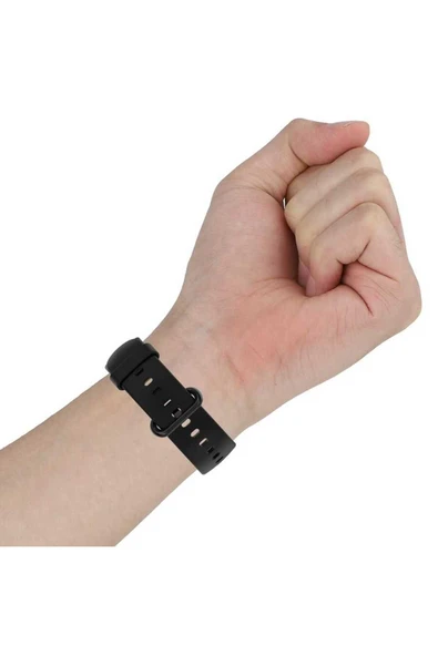 Xiaomi Redmi Watch 2 Lite ile uyumlu Saat Kayışı Kaliteli Spor Saat Renkli Lagniappe Silikon Kordon - 4