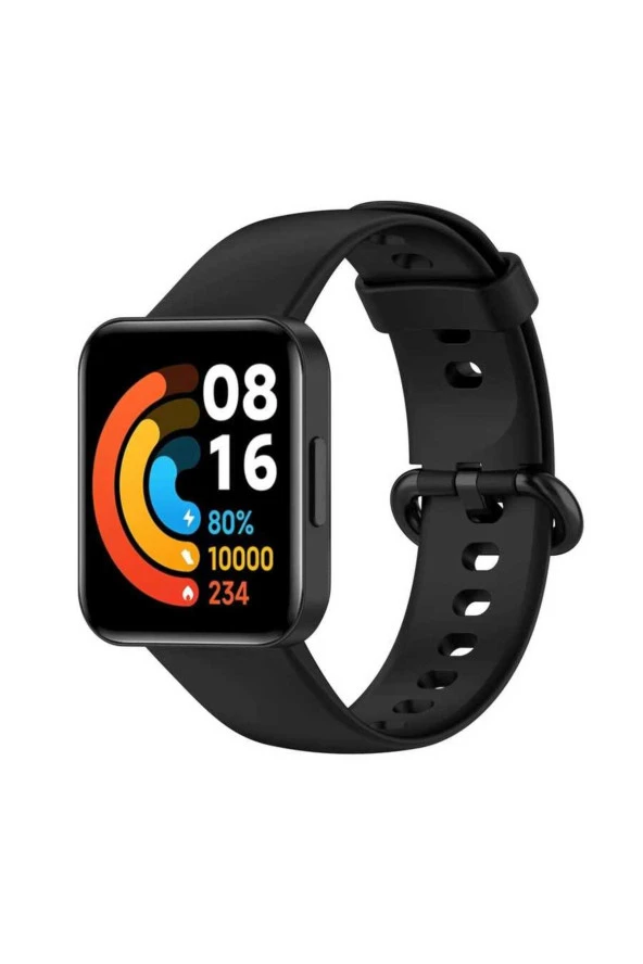Xiaomi Redmi Watch 2 Lite ile uyumlu Saat Kayışı Kaliteli Spor Saat Renkli Lagniappe Silikon Kordon