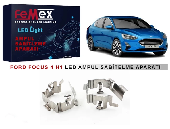 Ford Focus 4 Araçlar için Uzun Far Tutucu Led Ampul Sabitleme Aparatı