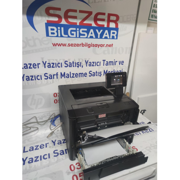 HP LaserJet Pro 400 Yazıcı M401dn DUBLEX + NETWORK HIZLI SERİ 6 BIN SYF BASAR ( 2, EL LAZER YAZICIDIR ) - 2