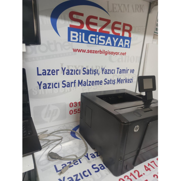 HP LaserJet Pro 400 Yazıcı M401dw wi-fi + dublex li lazer yazıcı 6 bın syf çıktı verir(2,el yazıcıdır) - 5