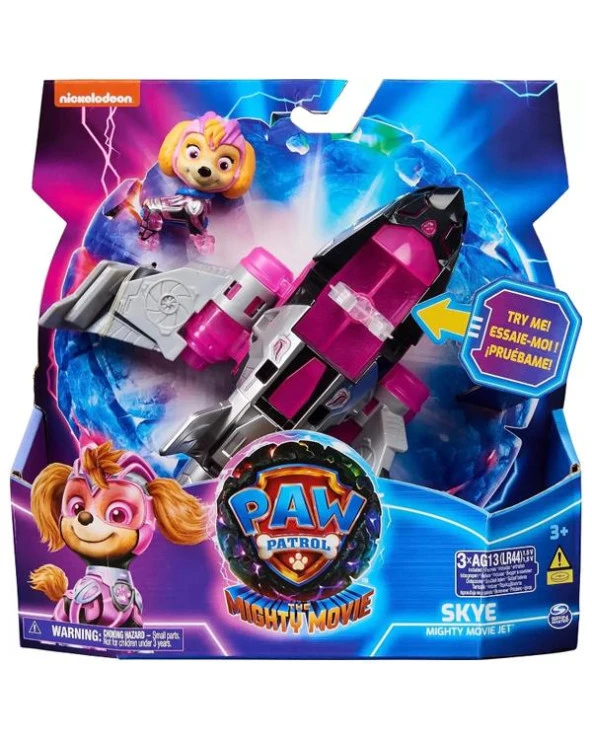 Paw Patrol The Mighty Movie Figür ve Araçları Skye 20143011