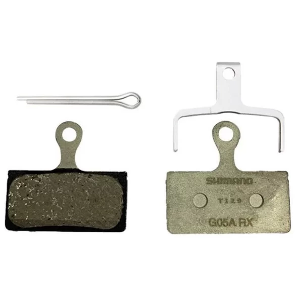 Shimano G05A Disc Brake Pad Set Resin  Incl Spring Y2R298011