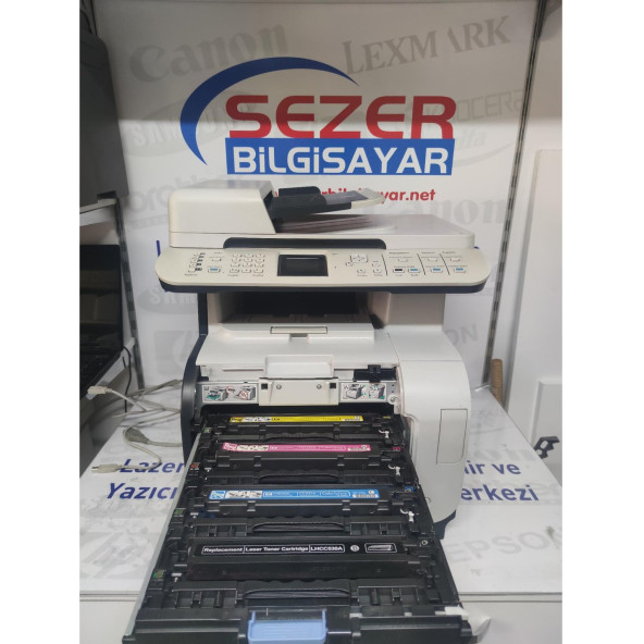 HP Renkli LaserJet CM2320nf Çok İşlevli lazer Yazıcı ( 2, el lazer yazıcıdır ) - 2