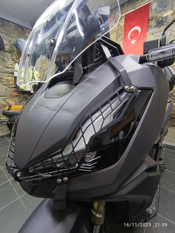 Karadeniz Motor 2023 Honda ADV350 Far Koruma Demiri - Resim 8