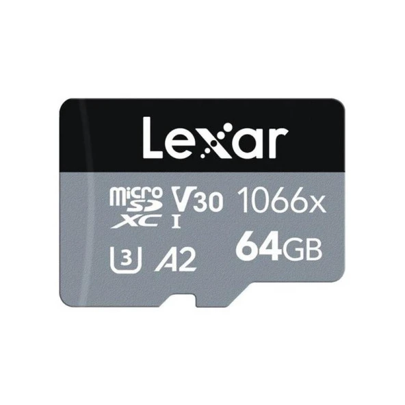 Lexar Professional 64GB 160mb/s MicroSDXC Hafıza Kartı