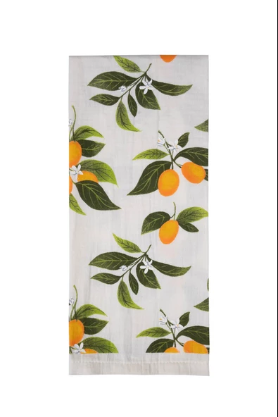 %100 Pamuk İkili 40x66 Cm Nakışlı Desenli Yılbaşı Havlu/Havlu Seti - 9