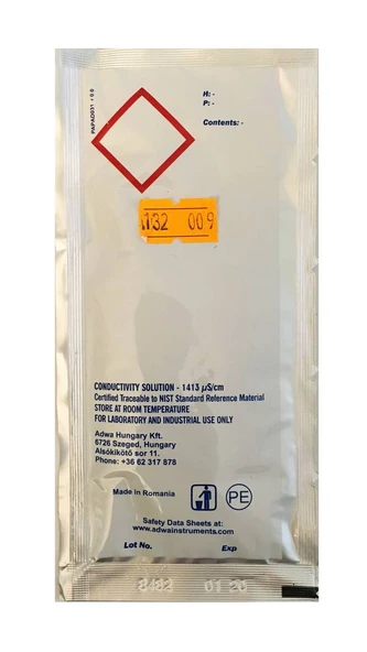 ADWA TDS Kalibrasyon Çözeltisi EC  1.413 mS/cm 20ml - 2