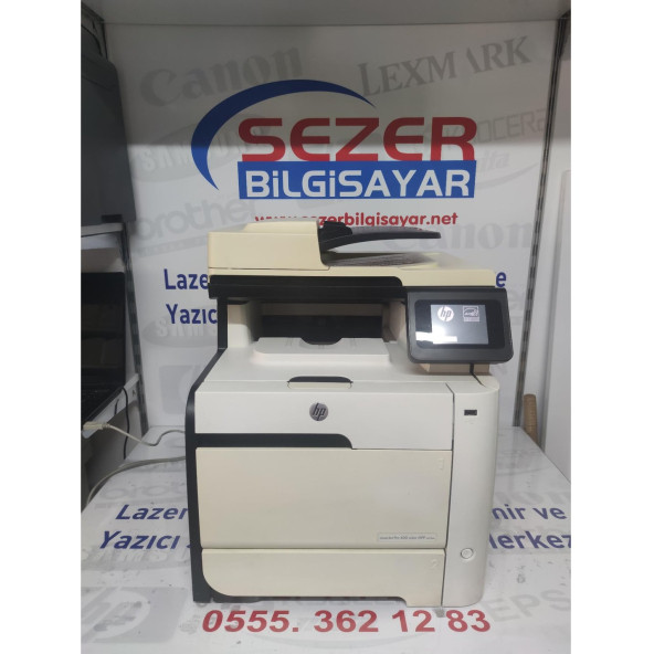 HP LaserJet Pro 400 renkli MFP M475dn ÇOK FONKSİYONLU LAZER YAZICI  ( 2, EL LAZER YAZICIDIR )