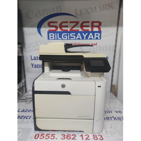 HP LaserJet Pro 400 renkli MFP M475dw ÇOK FONKSİYONLU RENKLİ LAZER YAZICI ( 2, EL LAZER YAZICIDIR )