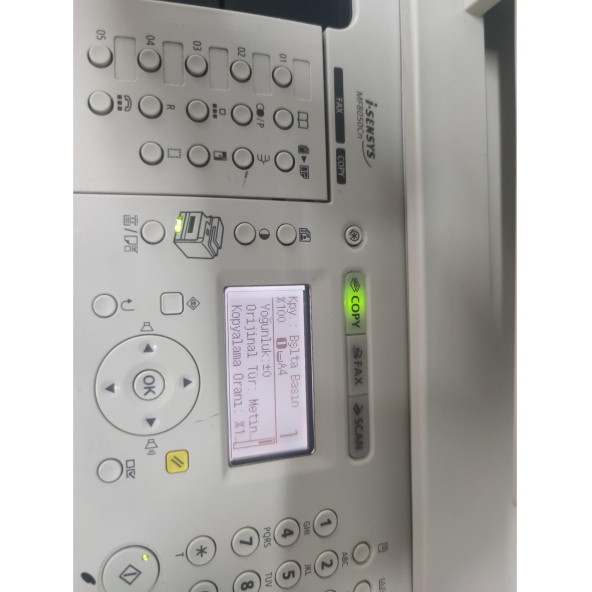 Canon i-SENSYS MF8050Cn ÇOK FONKSİYONLU RENKLİ LAZER YAZICI ( 2, EL LAZER YAZICIDIR ) - 3
