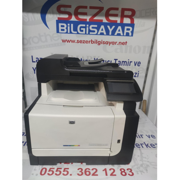 HP LaserJet Pro CM1415fn Renkli Çok İşlevli Yazıcı (2, EL LAZER YAZICIDIR )