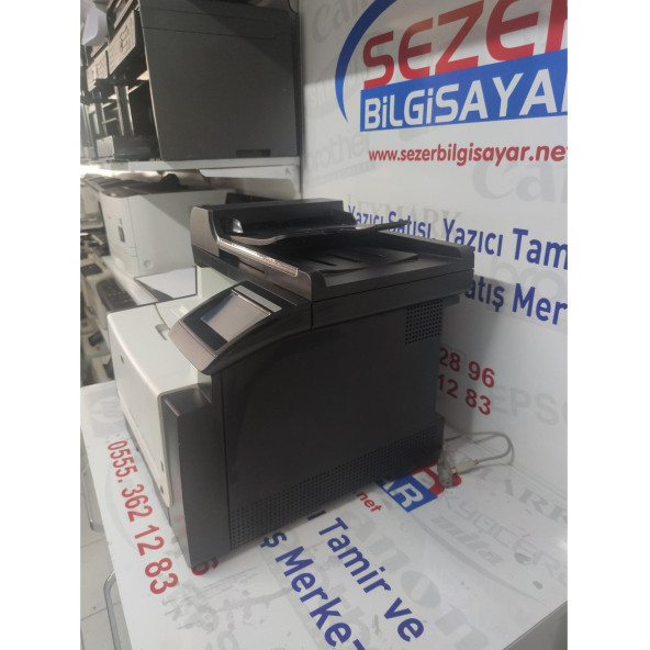 HP LaserJet Pro CM1415fn Renkli Çok İşlevli Yazıcı (2, EL LAZER YAZICIDIR ) - 4