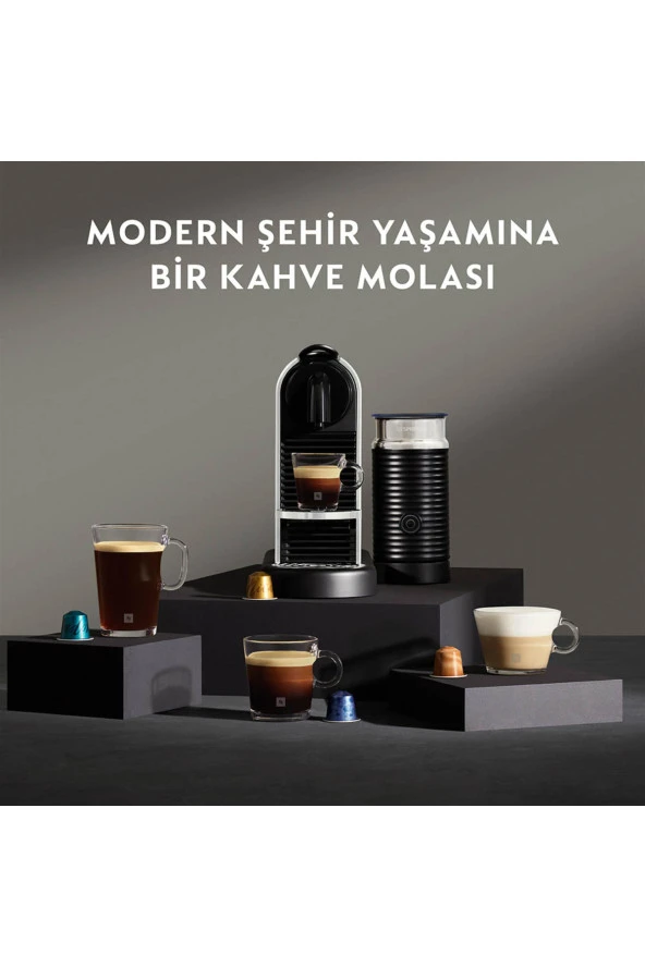 Nespresso D145 Citiz Platinum Bundle ,Paslanmaz Çelik - 3