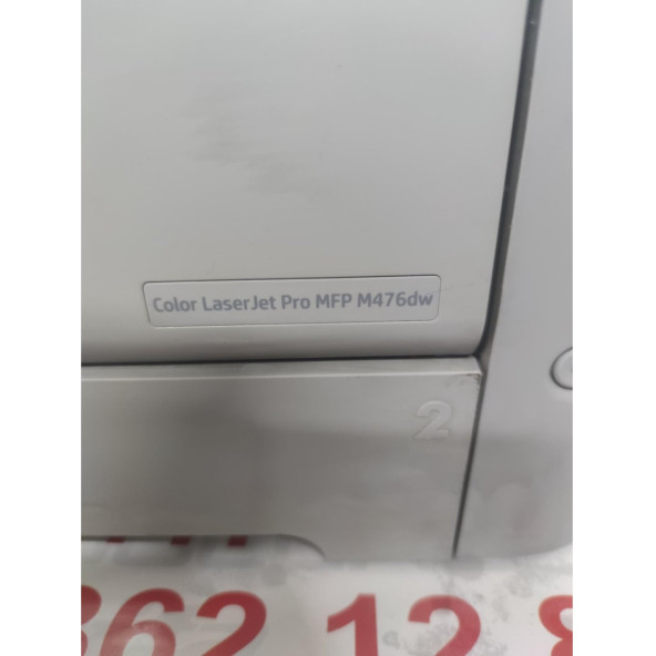 HP Renkli LaserJet Pro MFP M476dw Wİ-Fİ + DUBLEX Lİ ÇOK FONKSİYONLU RENKLİ LAZER YAZICI  ( 2,el yazıcı ) - 4