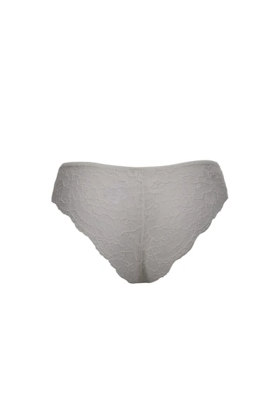 Eros Düz Cup Dantel Detaylı Kulaklı Sütyen Takım - Resim 12