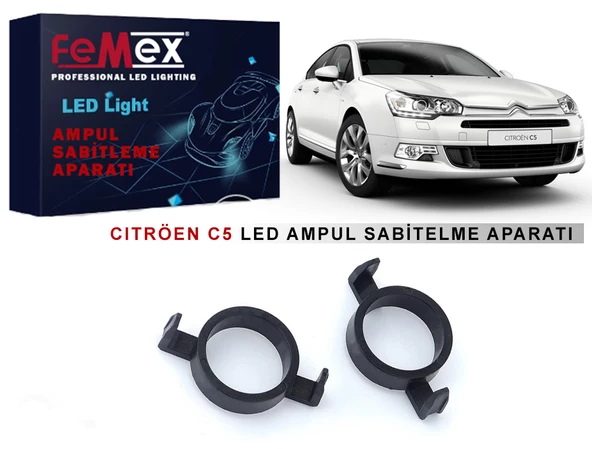 Citröen C5 Araçlar için Kısa Far Tutucu Led Ampul Sabitleme Aparatı