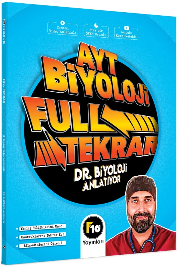 2023 Dr. Biyoloji Ayt Biyoloji Full Tekrar Video Ders Kitabı