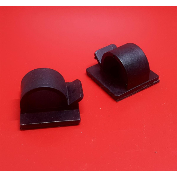 Yapışkanlı Kablo Klipsi Ykkl-25x25 - 1007 300 Adet - Resim 5