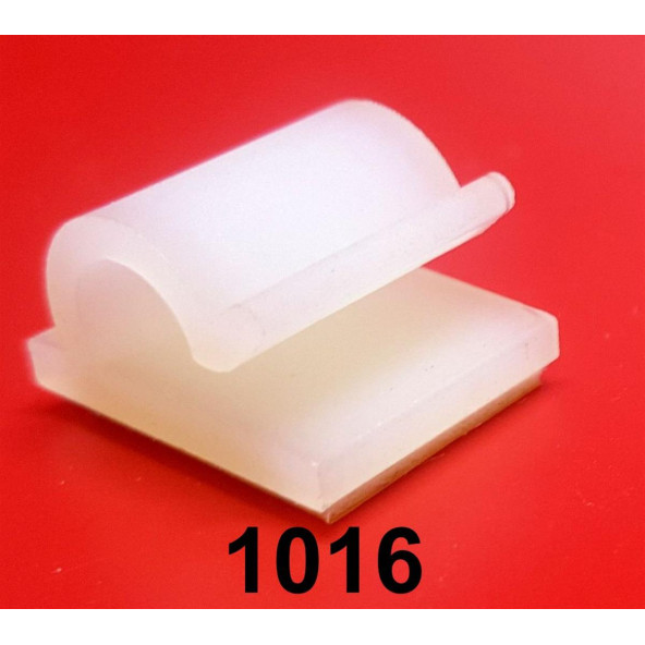 Yapışkanlı Kablo Klipsi YKKL-13X16 - 1016 300 Adet