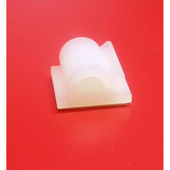 Yapışkanlı Kablo Klipsi YKKL-13X16 - 1016 300 Adet - Resim 2
