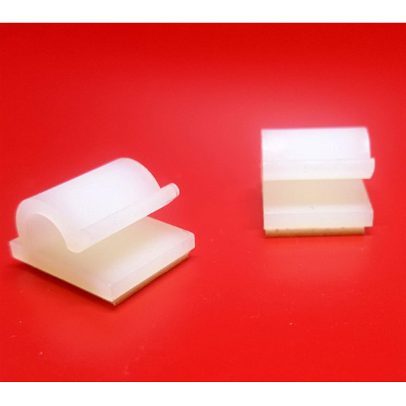 Yapışkanlı Kablo Klipsi YKKL-13X16 - 1016 300 Adet - Resim 5