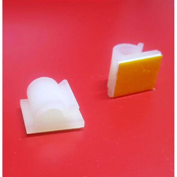 Yapışkanlı Kablo Klipsi YKKL-13X16 - 1016 300 Adet - Resim 6