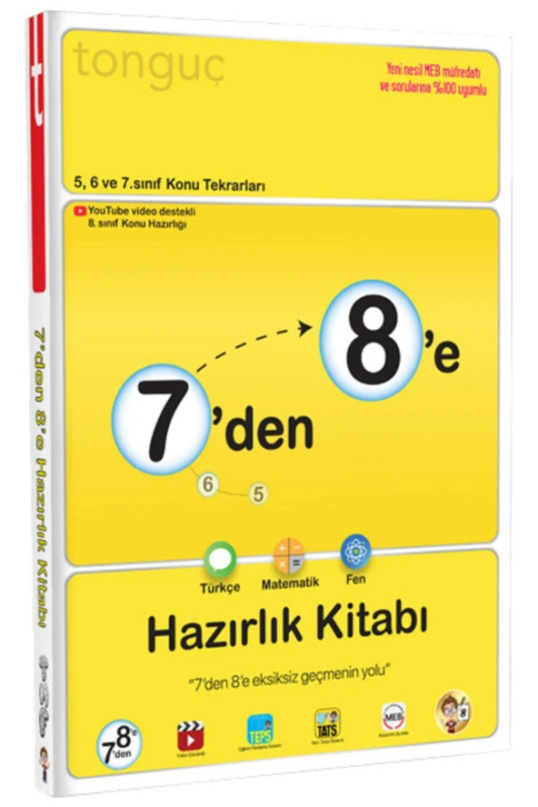 Akademi 7den 8e Hazırlık Kitabı