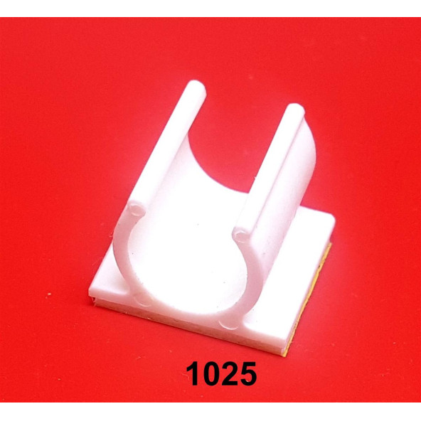 Yapışkanlı Kablo Klipsi YKKL_13x15 / 1025 300 Adet