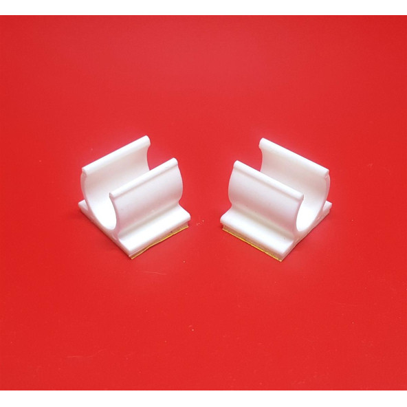 Yapışkanlı Kablo Klipsi YKKL_13x15 / 1025 300 Adet - 4