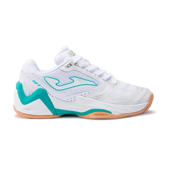 Joma T.Set 2302 Kadın Beyaz Tenis Padel Ayakkabısı TSELS2302P