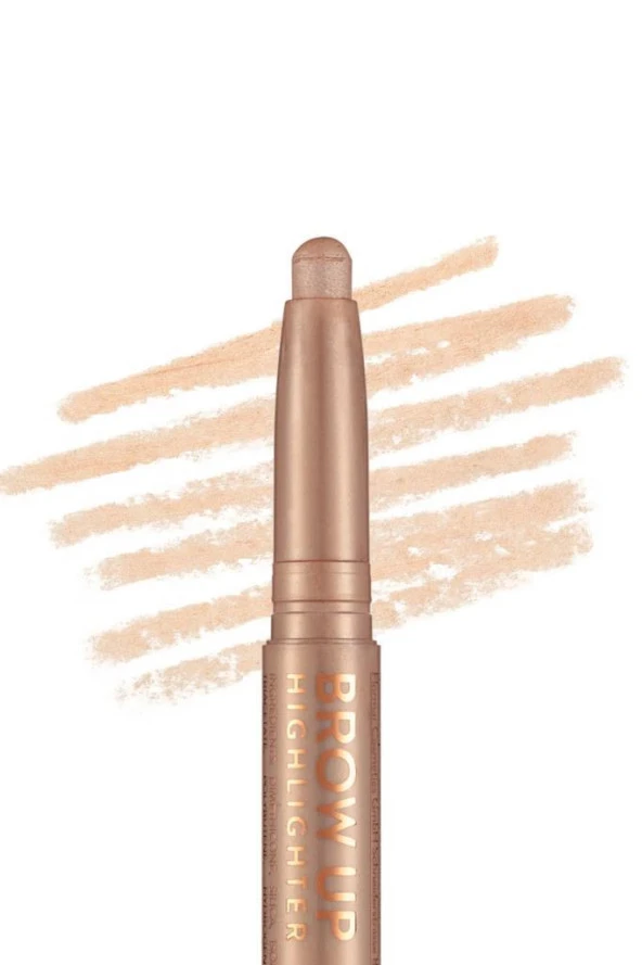 Flormar Brow Up Yumuşak Dokulu & Yoğun Işıltılı Asansörlü Kaş Altı Aydınlatma Kalemi - 3