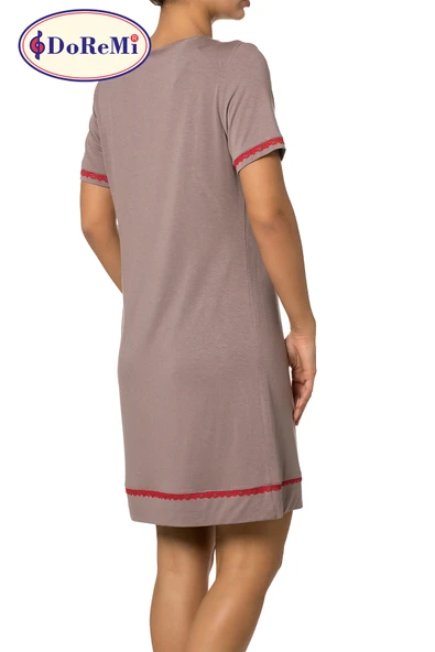 Doremi Kısa Kollu Gecelik - 6