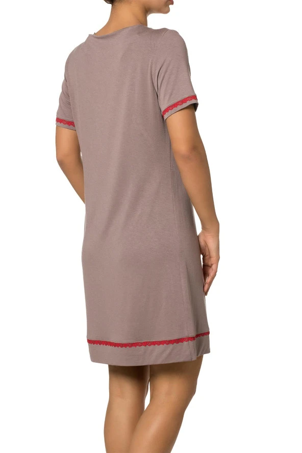 Doremi Kısa Kollu Gecelik - 3