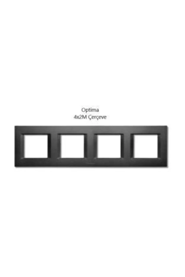 Optima Siyah 4x2m Çerçeve