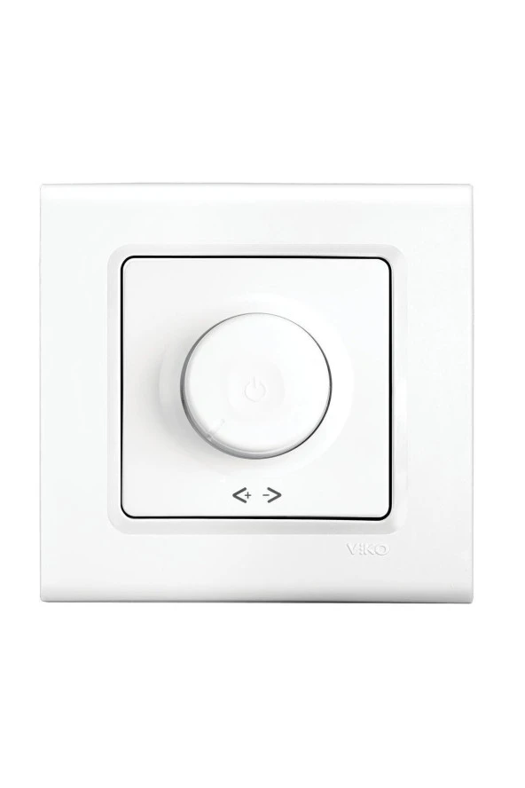 Viko Linnera Beyaz Dimmer Pro RL 1-100W Led İçin ÇERÇEVELİ