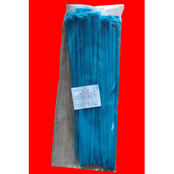 Kablo Bağı 8X380 100 adet MAVİ