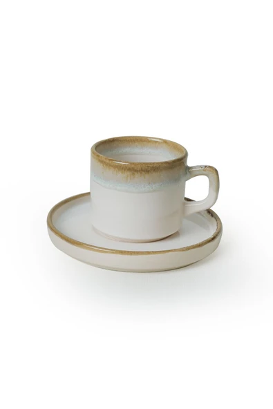 Keramika Shizen Stackable Çay Takımı 12 Parça 6 Kişilik - 5