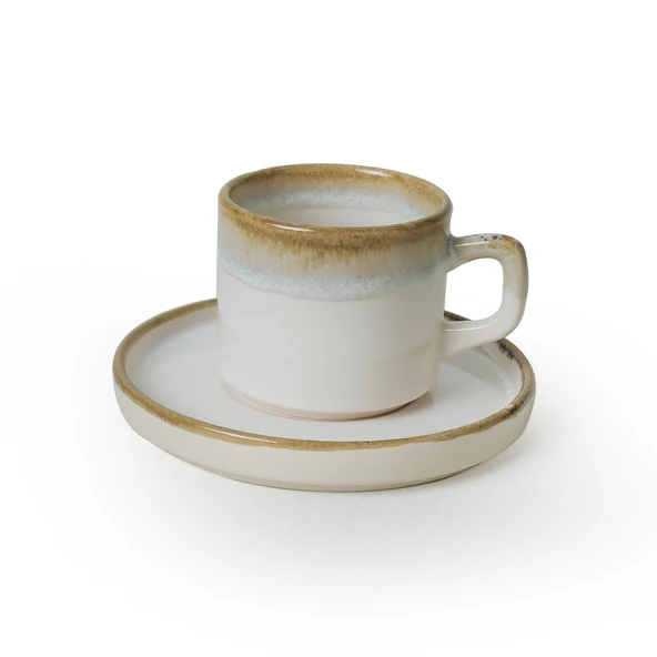 Keramika Shizen Stackable Çay Takımı 12 Parça 6 Kişilik - 7