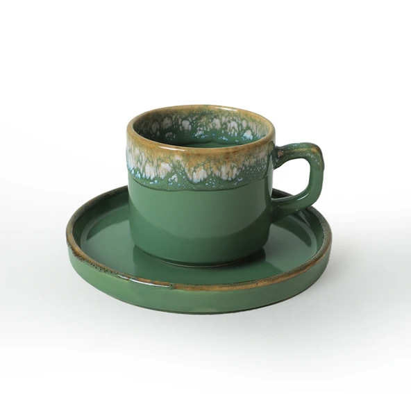 Keramika Shizen Stackable Çay Takımı 12 Parça 6 Kişilik - 8