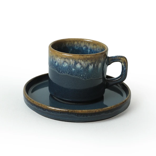 Keramika Shizen Stackable Çay Takımı 12 Parça 6 Kişilik - 6