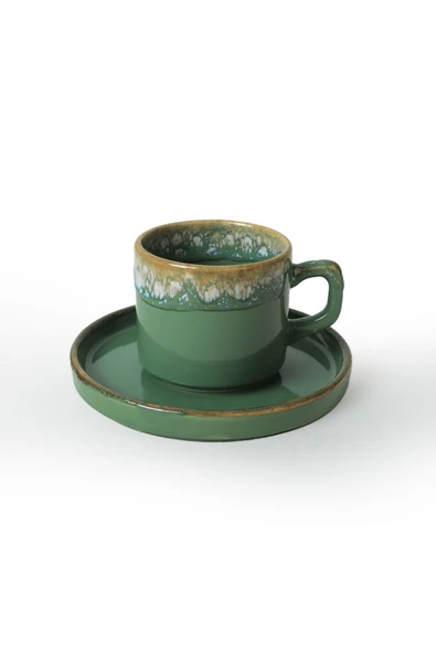 Keramika Shizen Stackable Çay Takımı 12 Parça 6 Kişilik - 6