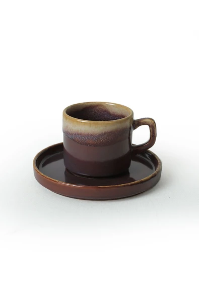 Keramika Shizen Stackable Çay Takımı 12 Parça 6 Kişilik - 8