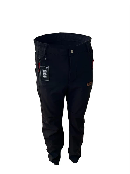 HON Siyah Softshell Pantolon - 3