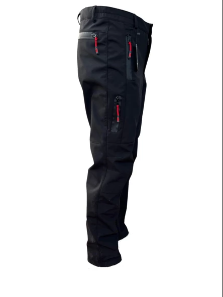 HON Siyah Softshell Pantolon - 6