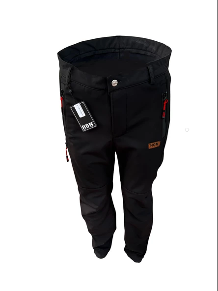 HON Siyah Softshell Pantolon - 4