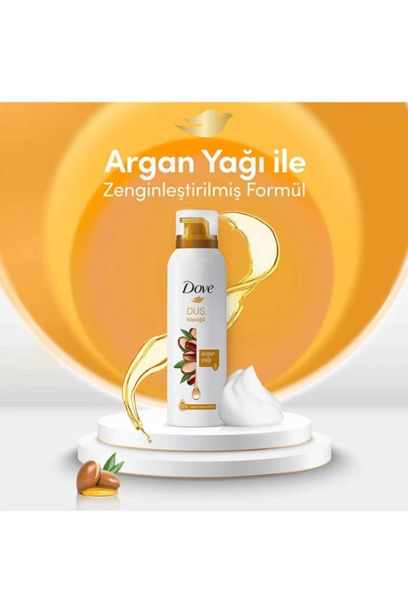 Dove Duş Köpüğü Argan Yağı  200 ml - 4