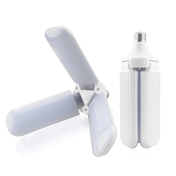 Powermaster PM-24464 E27 Duy 60W 3 Kollu Pervane Beyaz LED Ampul - 6